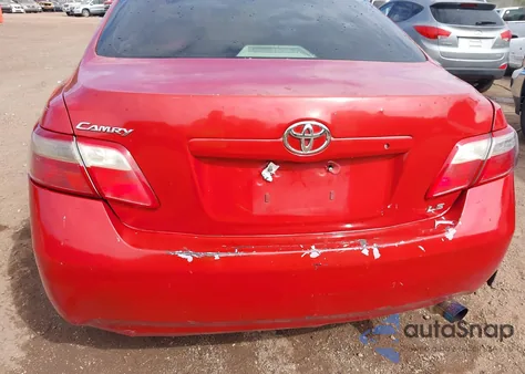 2007 Toyota Camry Le из США, поврежденный, VIN 4T1BE46KX7U012231